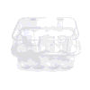 Anglo Peptides 10x3ml Vial Plastic Container