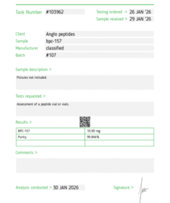 Anglo Peptides BPC-157 10mg