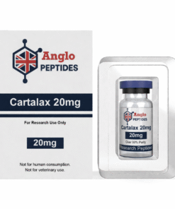 Anglo Peptides Cartalax 20mg research peptide in sterile vial