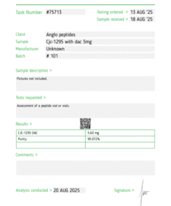 Anglo Peptides CJC-1295 Ipamorelin 10/10mg