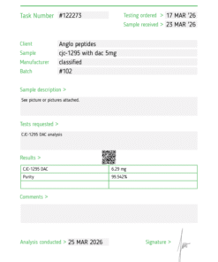 Anglo Peptides CJC-1295 Ipamorelin 10/10mg