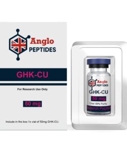 Anglo Peptides GHK-Cu 50mg research peptide vial