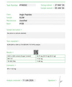 Anglo Peptides Klow Blend 80mg