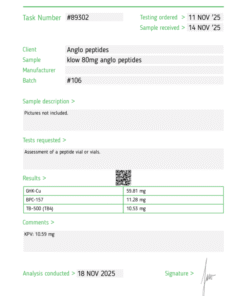 Anglo Peptides Klow Blend 80mg