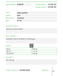 Anglo Peptides Klow Blend 80mg