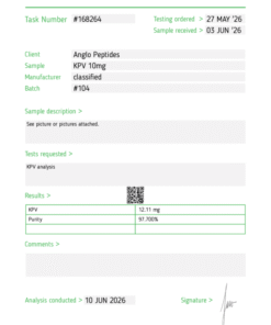 Anglo Peptides KPV 10mg